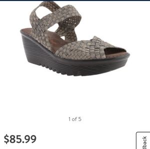 BM Bernie Mev Fame hand woven sandals